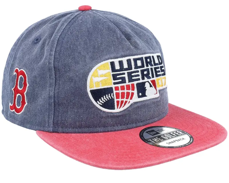 New Era Boston Red Sox Pigment Dyed Golfer Navy/Red Snapback online