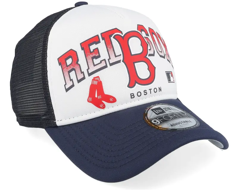 New Era Boston Red Sox Retro Wordmark A-frame Trucker online