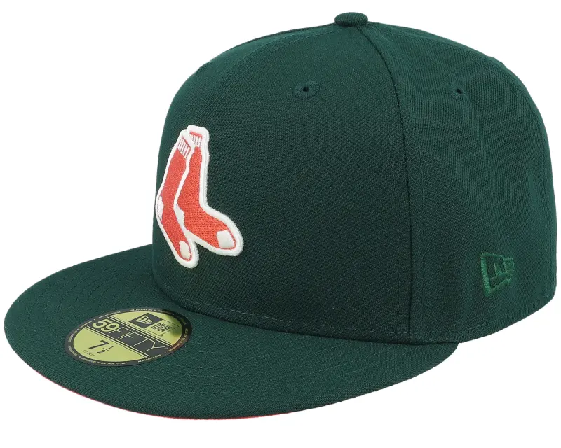New Era Boston Red Sox Serenity 59FIFTY 99 All Star Game Dark Green/Lava Fitted online