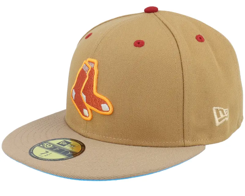 New Era Boston Red Sox Shoreside Dream 59FIFTY Wheat/Khaki Fitted online