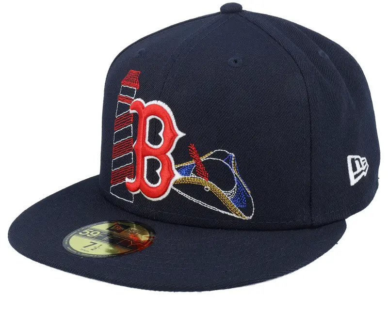 New Era Boston Red Sox State Stitch Navy Fitted online