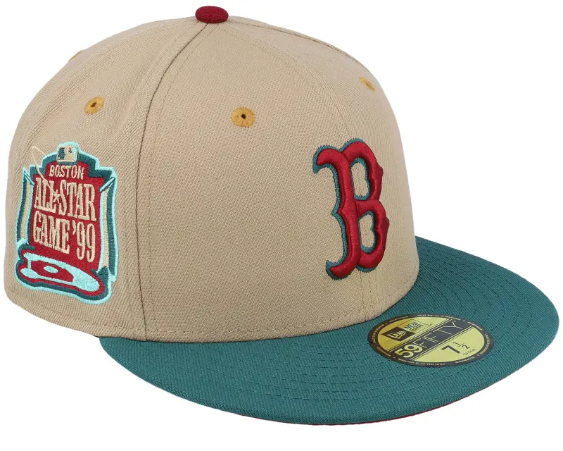 New Era Boston Red Sox Tropical Touch 59FIFTY Asg Camel Fitted online