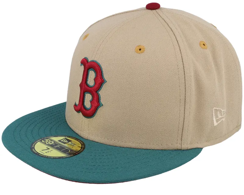 New Era Boston Red Sox Tropical Touch 59FIFTY Asg Camel Fitted online