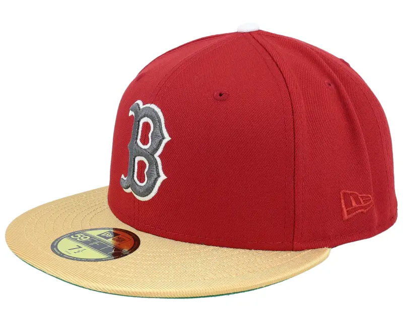 New Era Boston Red Sox Two Tone Paradise 59FIFTY 2018 H Red/Gold Fitted online