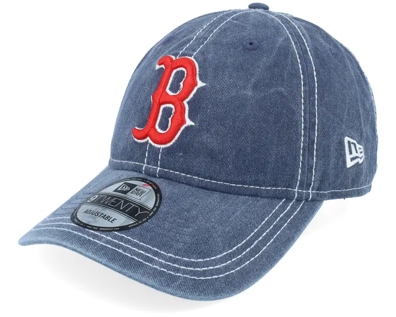 New Era Boston Red Sox Washed Contrast 9TWENTY Navy Dad Cap online