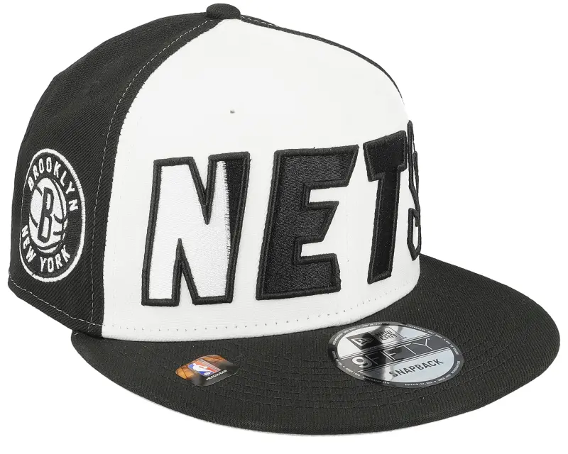 New Era Brooklyn Nets 9FIFTY NBA 23 Back Half White/Black Snapback online