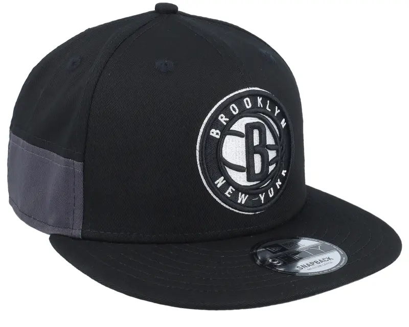 New Era Brooklyn Nets Multi Patch 9FIFTY Black/Charcaol Snapback online