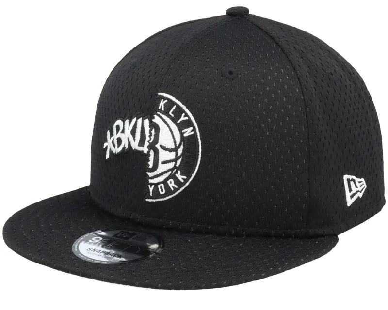 New Era Brooklyn Nets NBA Half Stitch 9FIFTY Black Snapback online