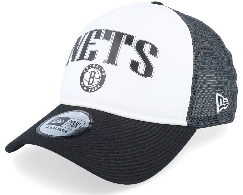 New Era Brooklyn Nets NBA Retro White/Black Trucker online