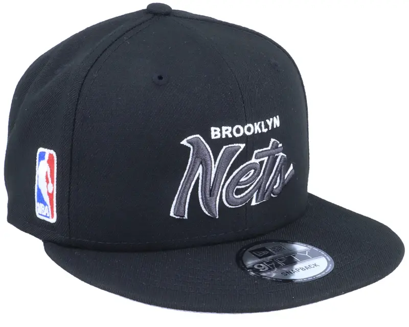 New Era Brooklyn Nets NBA Script Up 9FIFTY Black Snapback online