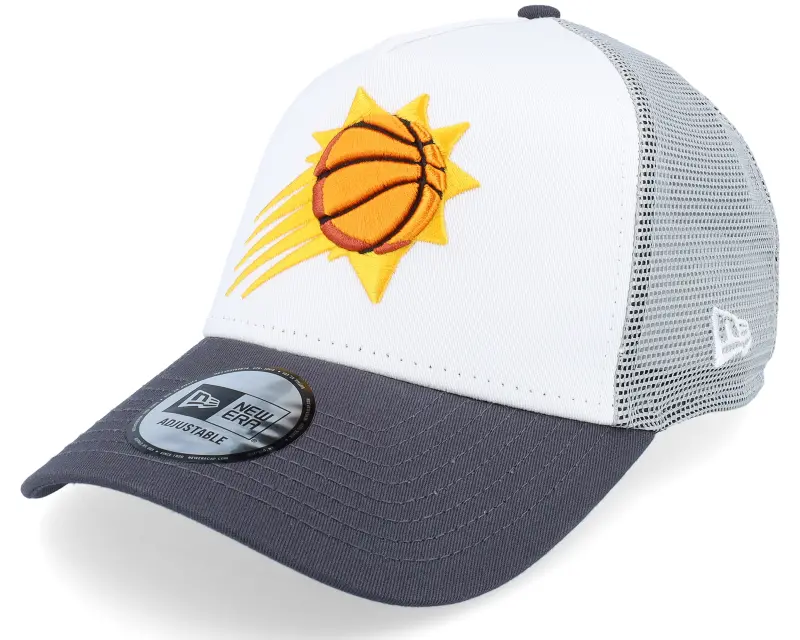 New Era Brooklyn Nets NBA White/Grey/Charcoal A-frame Trucker online