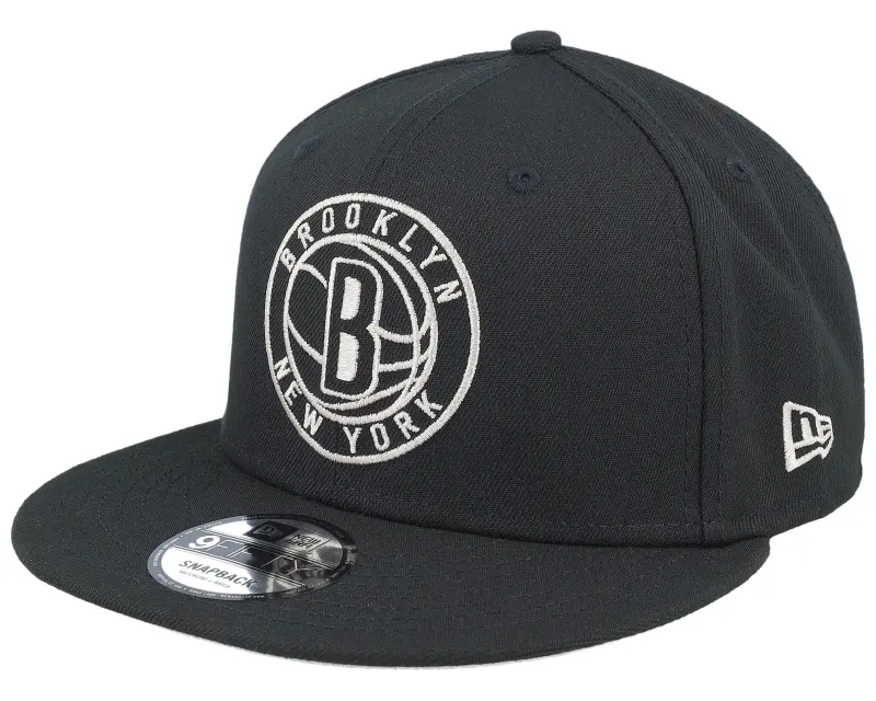 New Era Brooklyn Nets NBA Wordmark 9FIFTY Black Snapback online