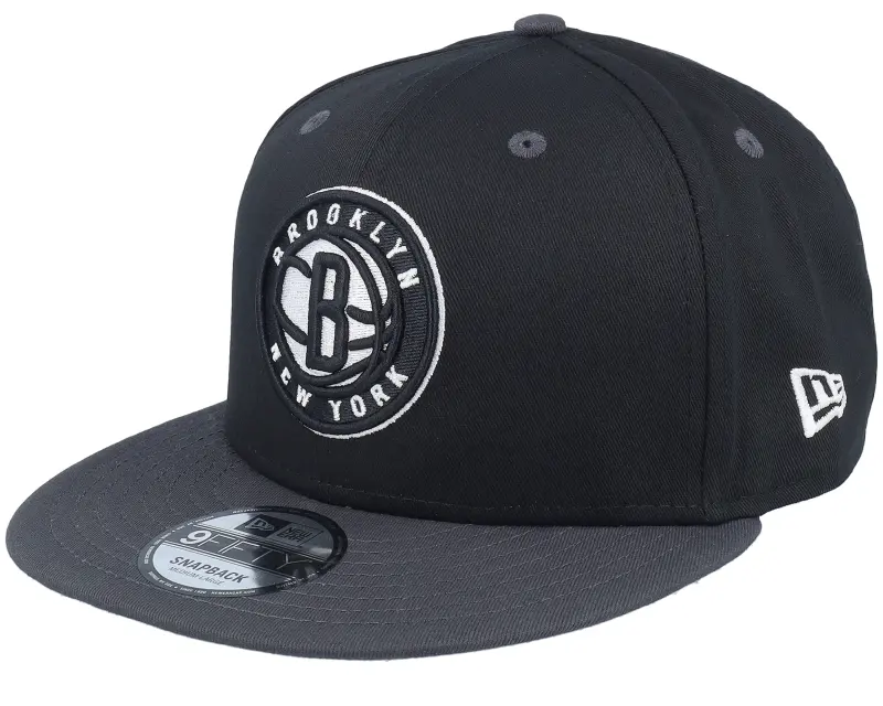 New Era Brooklyn Nets Team Colour NBA 9FIFTY Black/Grey Snapback online