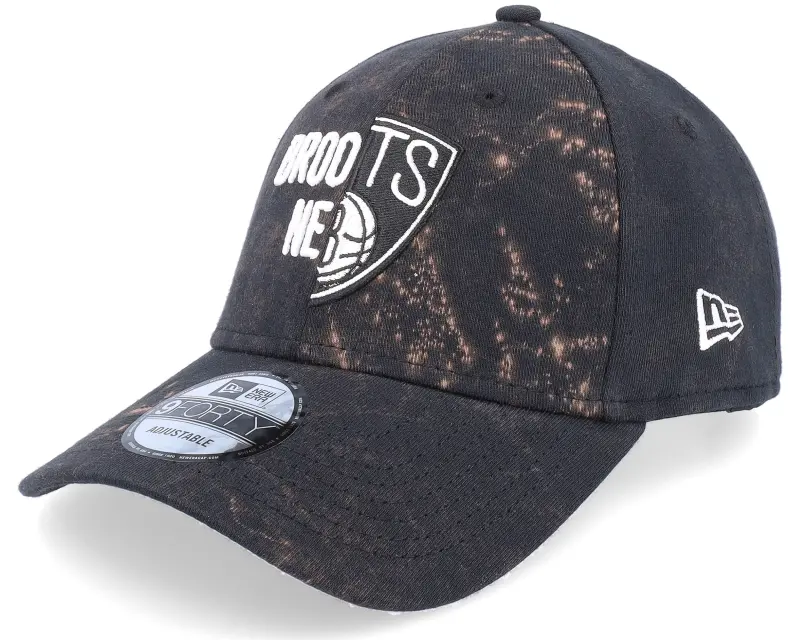 New Era Brooklyn Nets Washed Pack 9FORTY Black Adjustable online