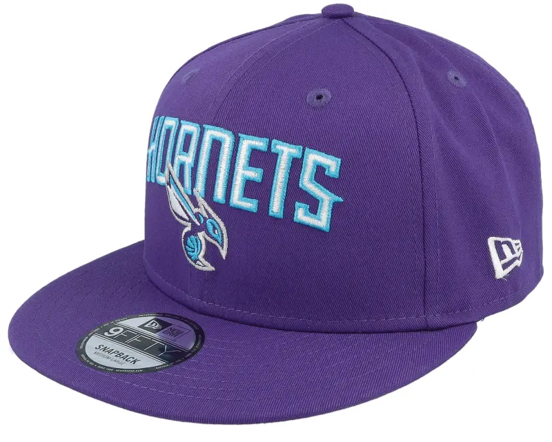 New Era Charlotte Hornets NBA Patch 9FIFTY Purple Snapback online
