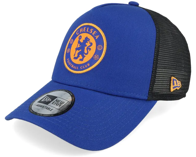 New Era Chelsea Seasonal Royal/Black A-frame Trucker online
