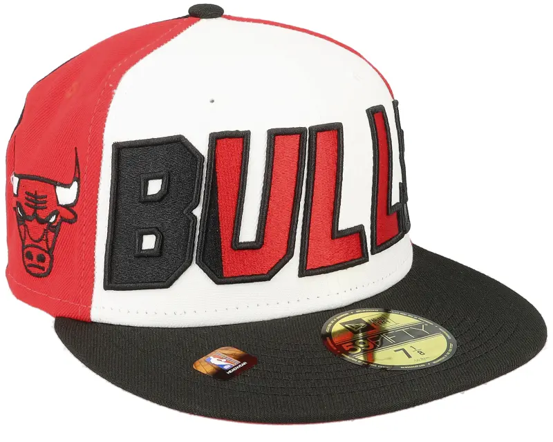 New Era Chicago Bulls 59FIFTY NBA 23 Back Half White/Red/Black Fitted online