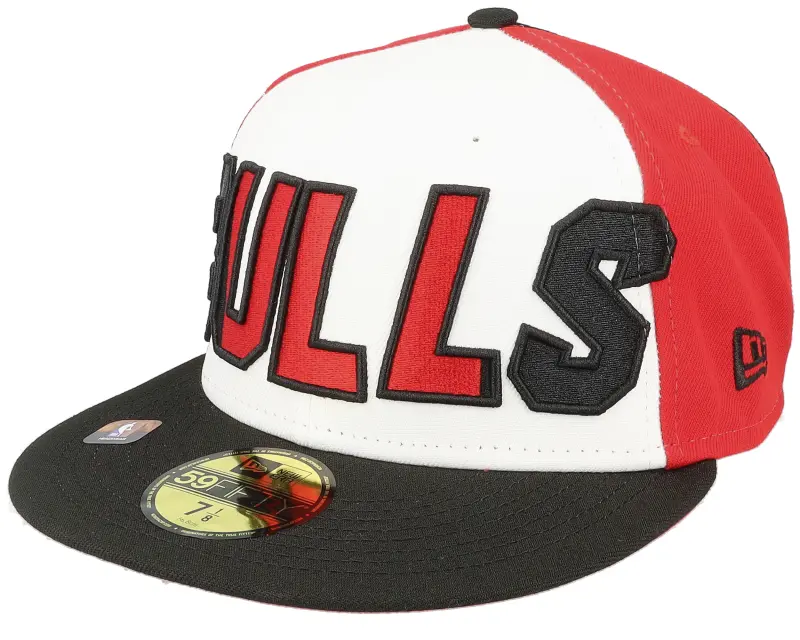 New Era Chicago Bulls 59FIFTY NBA 23 Back Half White/Red/Black Fitted online
