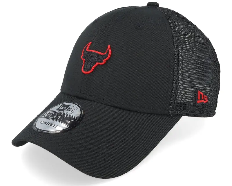 New Era Chicago Bulls 9FORTY Black Trucker online