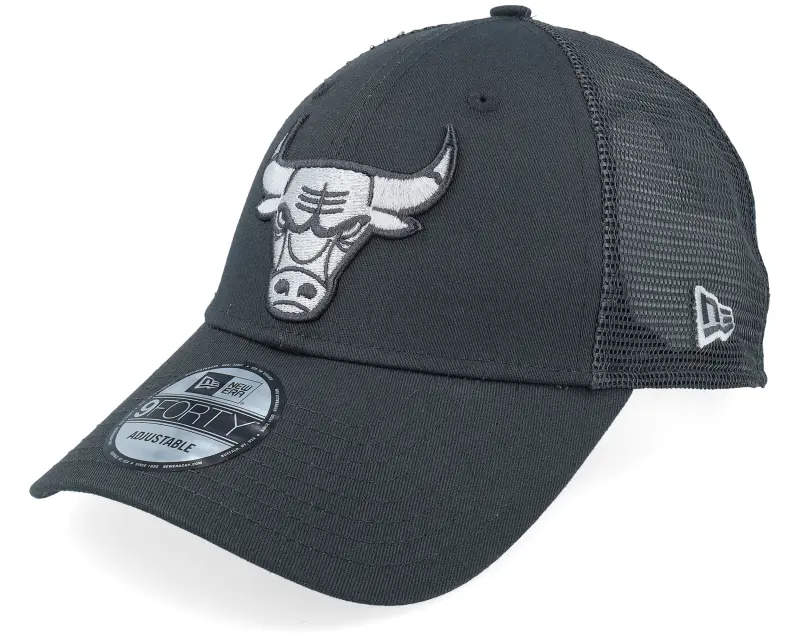 New Era Chicago Bulls 9FORTY Dark Grey Trucker online