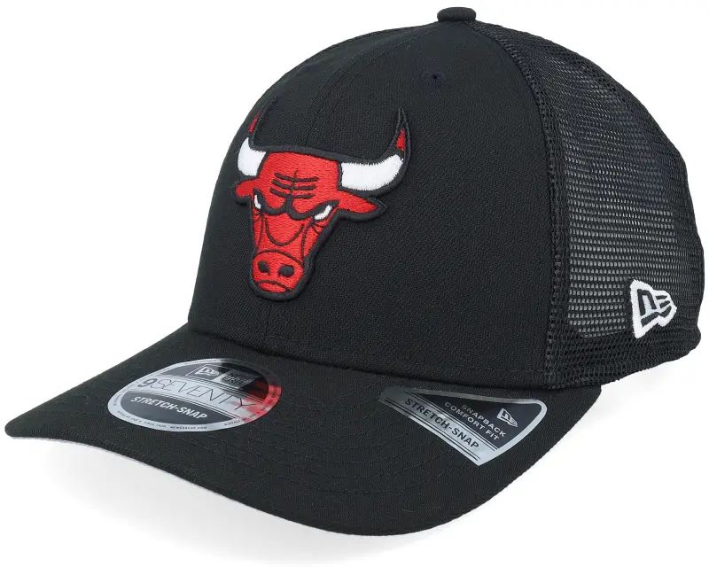 New Era Chicago Bulls 9SEVENTY Black Trucker online