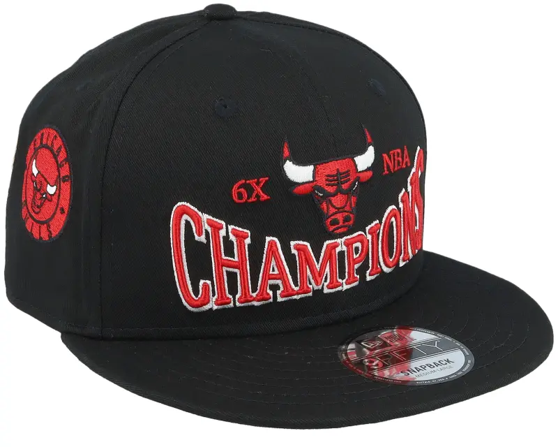New Era Chicago Bulls Champions Patch 9FIFTY Black Snapback online