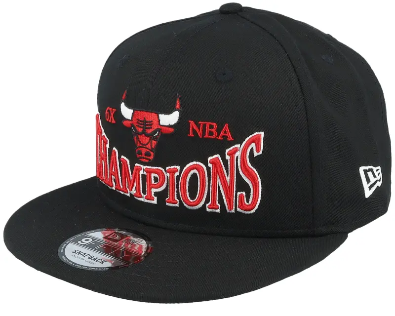 New Era Chicago Bulls Champions Patch 9FIFTY Black Snapback online