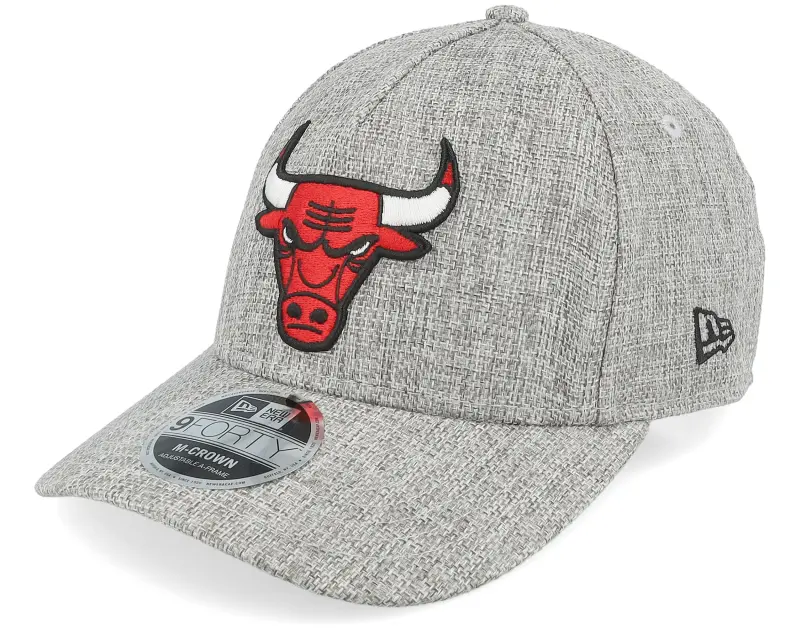 New Era Chicago Bulls Cotton Weave Gray Adjustable online
