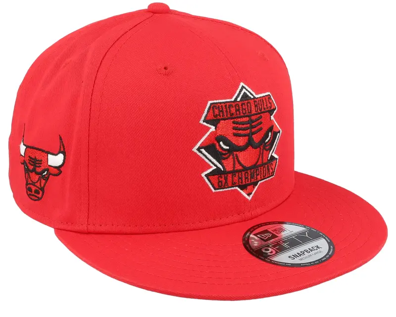 New Era Chicago Bulls Diamond Patch 9FIFTY Red Snapback online