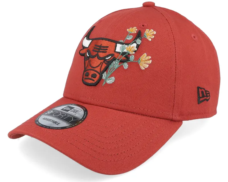 New Era Chicago Bulls Flower Icon 9FORTY Copper Adjustable online