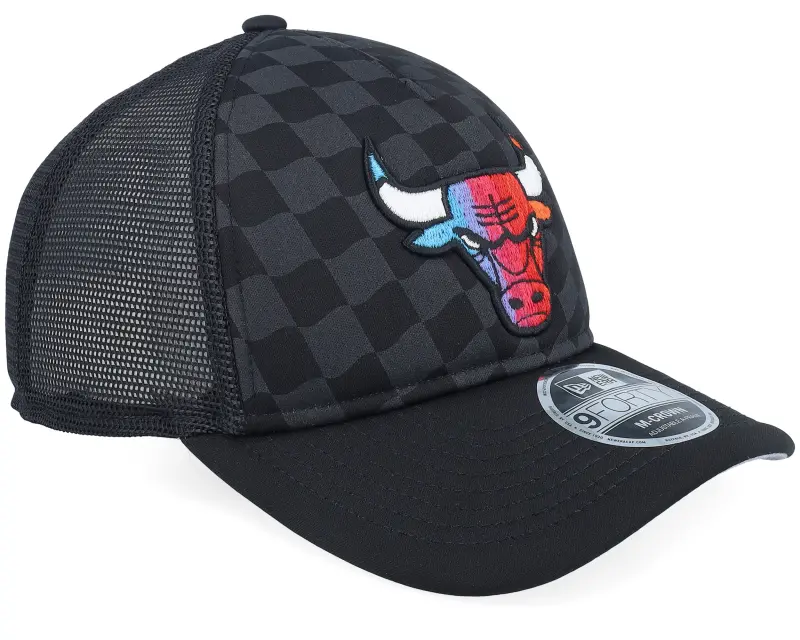 New Era Chicago Bulls Gradient Raceway Black Trucker online