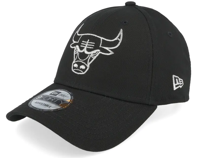 New Era Chicago Bulls Metallic Outline 9FORTY Black/Metallic Adjustable online