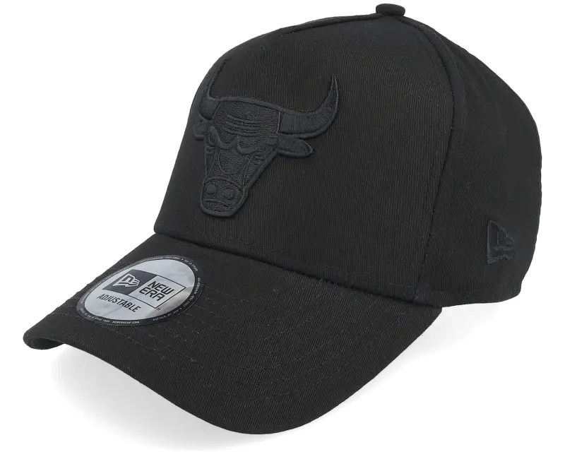 New Era Chicago Bulls Monochrome Black/Black A-frame Adjustable online