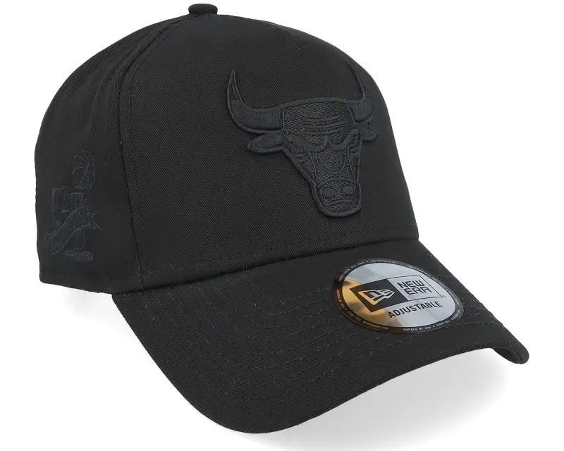 New Era Chicago Bulls Monochrome Black/Black A-frame Adjustable online