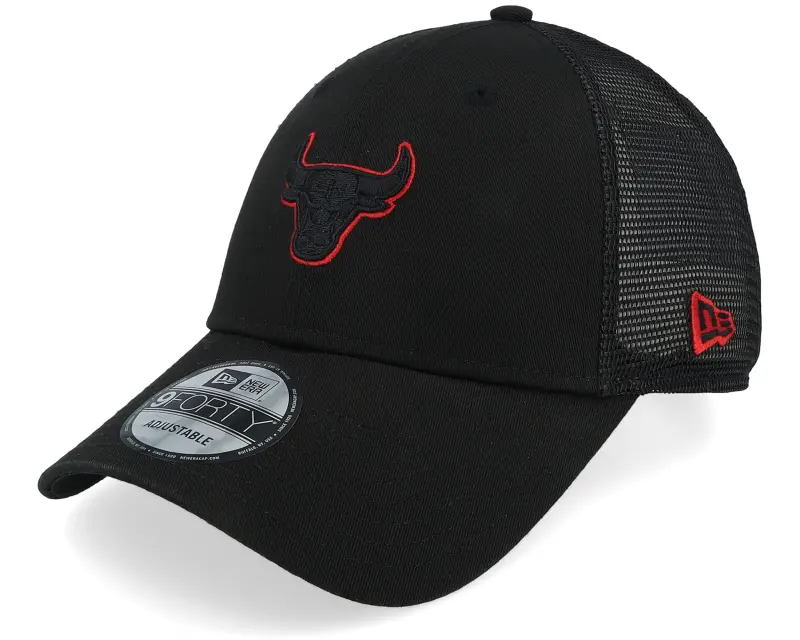 New Era Chicago Bulls NBA 9FORTY Black Trucker online