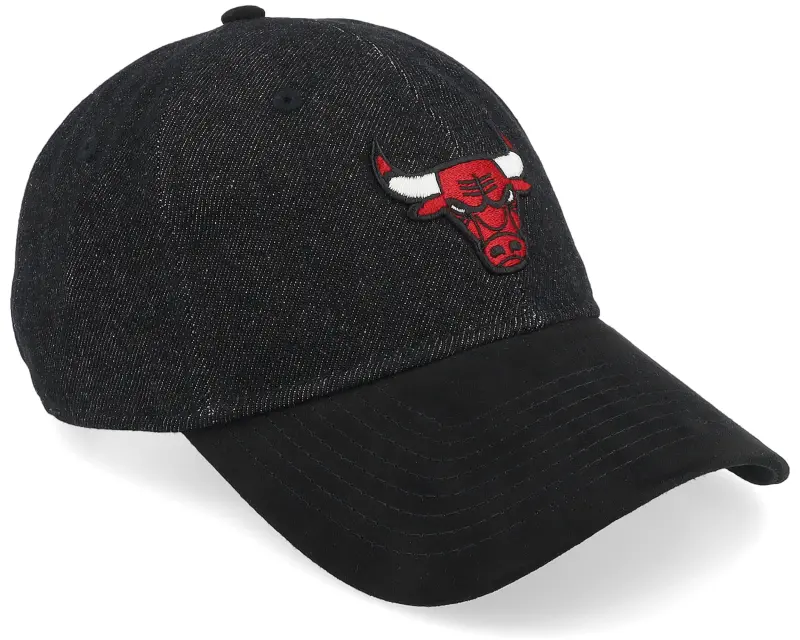 New Era Chicago Bulls NBA Denim Midi 9TWENTY Black Dad Cap online