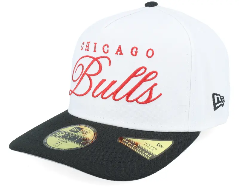 New Era Chicago Bulls NBA Draft 59FIFTY White/Black A-Frame Fitted online