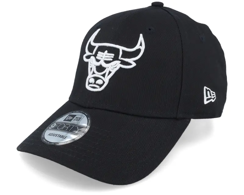 New Era Chicago Bulls NBA Essential Outline 9FORTY Black/White Adjustable online