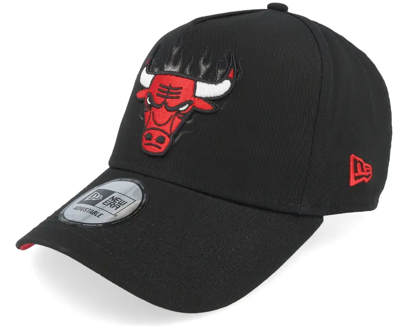 New Era Chicago Bulls NBA Flame Black A-fram Adjustable online