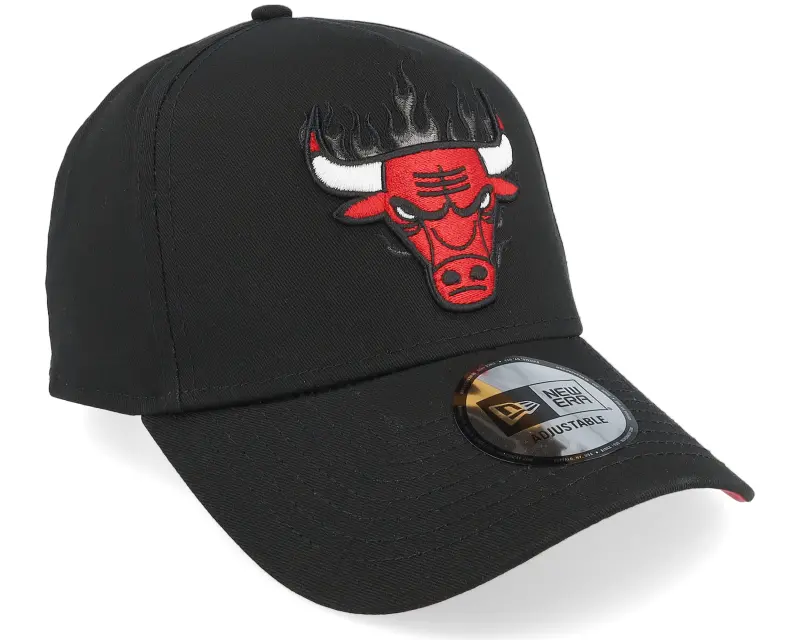 New Era Chicago Bulls NBA Flame Black A-fram Adjustable online