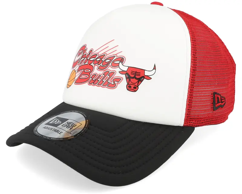 New Era Chicago Bulls NBA Graphic White/Red/Black Trucker online