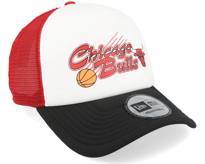 New Era Chicago Bulls NBA Graphic White/Red/Black Trucker online