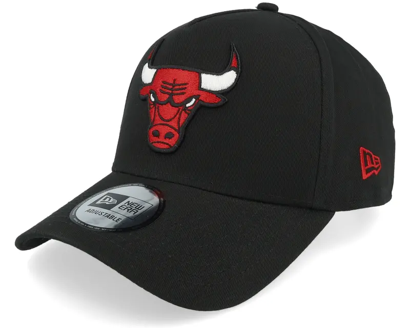 New Era Chicago Bulls NBA Patch Black A-frame Adjustable online