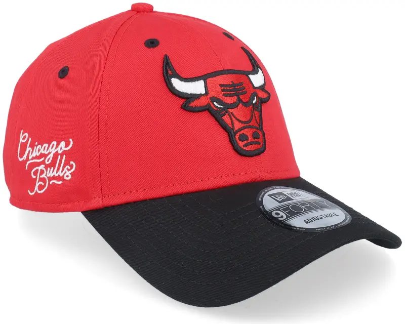 New Era Chicago Bulls NBA Side Patch 9FORTY Red/Black Adjustable online