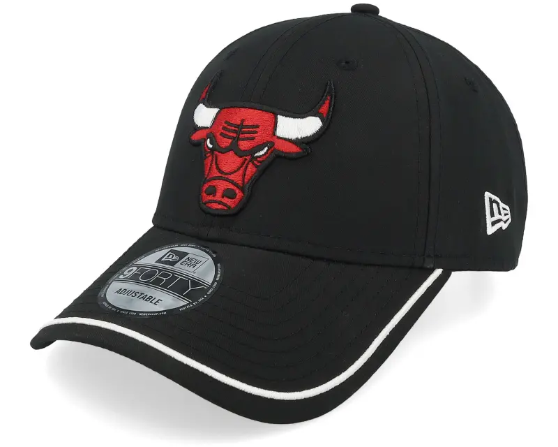 New Era Chicago Bulls Piping 9FORTY Black Adjustable online