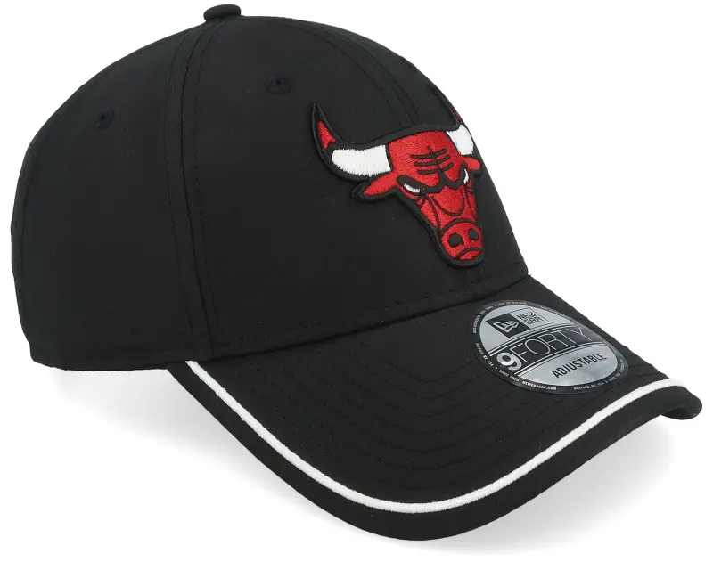New Era Chicago Bulls Piping 9FORTY Black Adjustable online