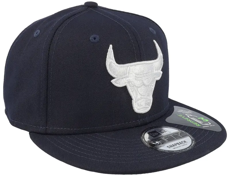 New Era Chicago Bulls Repreve 9FIFTY Navy/Grey Snapback online