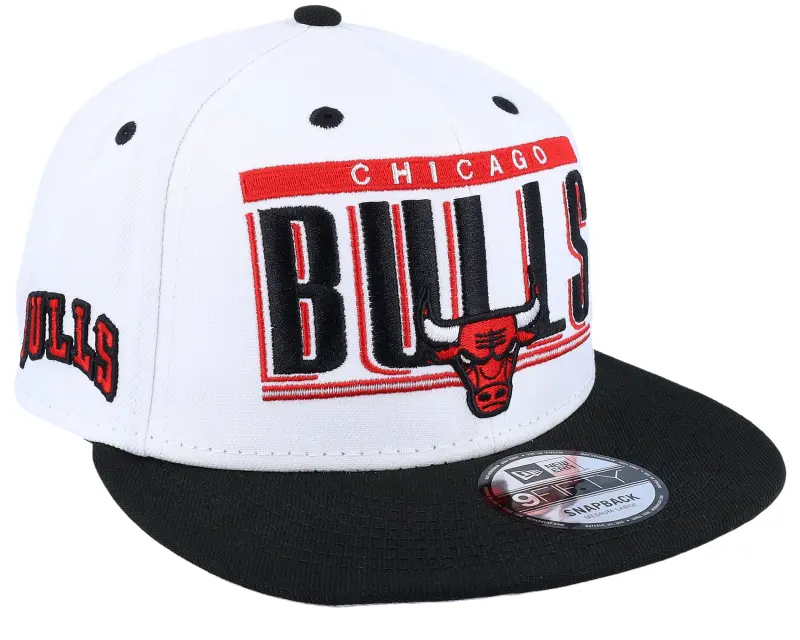 New Era Chicago Bulls Retro Title 9FIFTY White/Black Snapback online