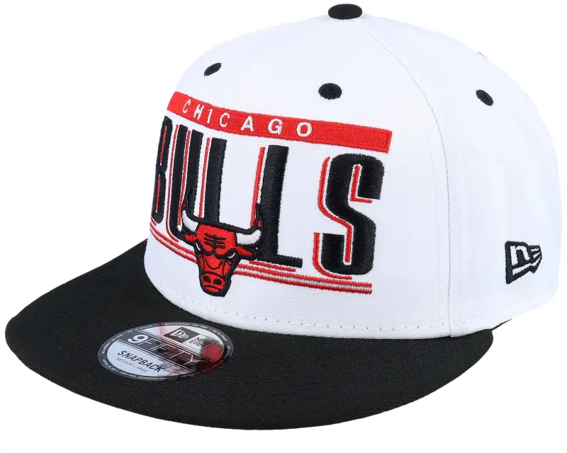 New Era Chicago Bulls Retro Title 9FIFTY White/Black Snapback online