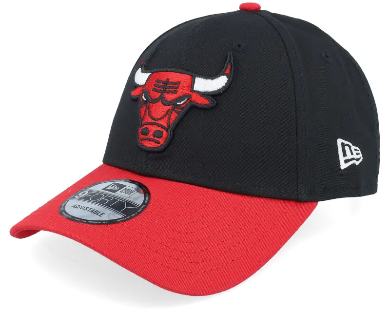 New Era Chicago Bulls Side Patch 9FORTY Black/Red Adjustable online